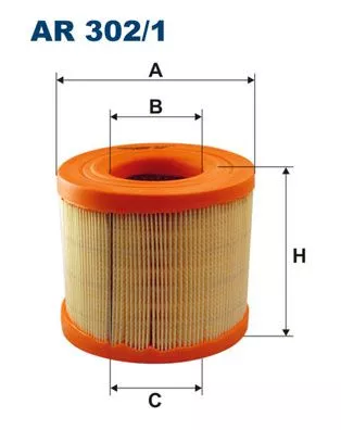 Luchtfilter FILTRON AR 302/1)