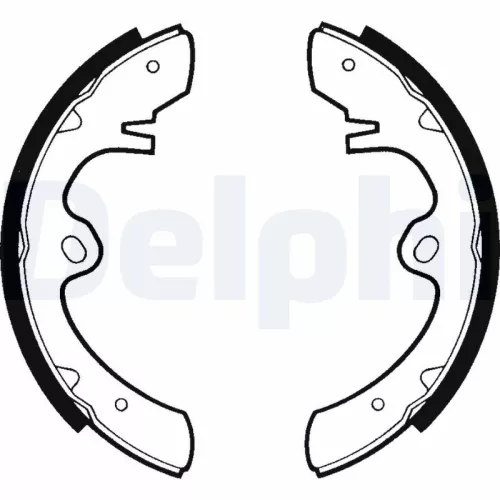 Brake Shoe Set DELPHI LS1716)
