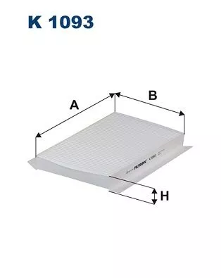 Filter, cabinelucht FILTRON K 1093)