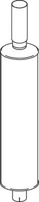 Midden-/achterdemper DINEX 49375)