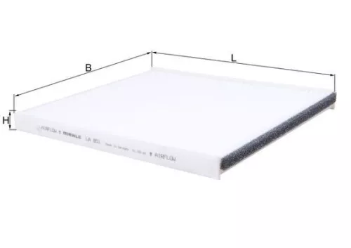 Filter, cabinelucht MAHLE LA 851)