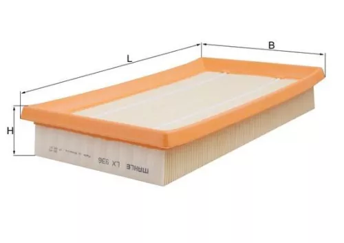 Luchtfilter KNECHT LX 936)