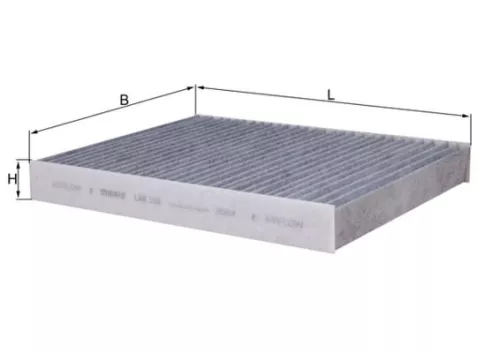 Filter, cabinelucht KNECHT LAK 153)
