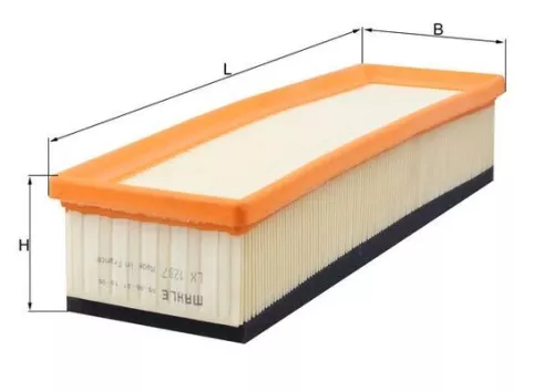Air Filter KNECHT LX 1287)