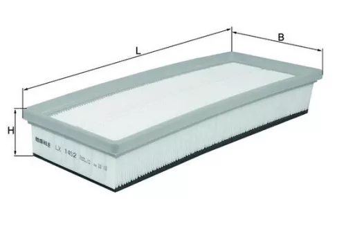Luchtfilter KNECHT LX 1452)