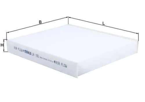 Filter, cabinelucht KNECHT LA 100)