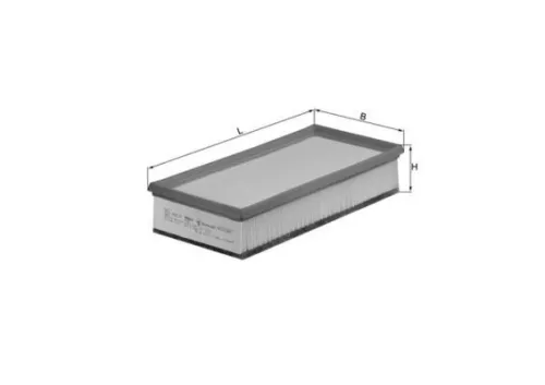 Luchtfilter KNECHT LX 1295)