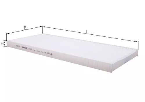 Filter, cabinelucht KNECHT LA 170)