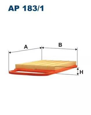 Air Filter FILTRON AP 183/1)