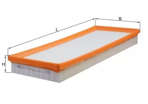 Luchtfilter KNECHT LX 1249)