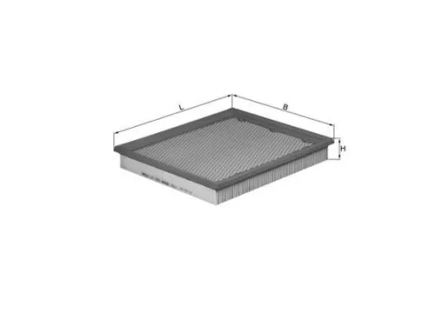 Luchtfilter KNECHT LX 1272)