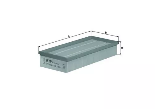 Luchtfilter KNECHT LX 1079)