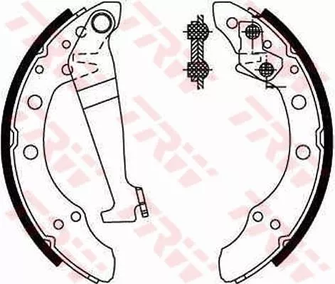 Brake Shoe Set TRW GS8092)