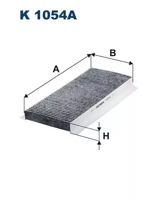 Filter, cabinelucht FILTRON K 1054A)