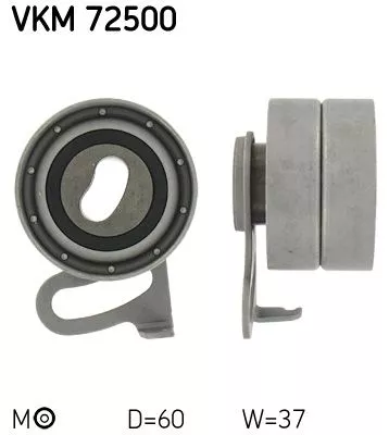 Tensioner Pulley, timing belt SKF VKM 72500)