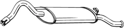 Achterdemper BOSAL 220-651)
