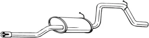 Achterdemper BOSAL 281-527)
