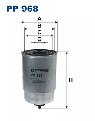 Fuel Filter FILTRON PP 968)