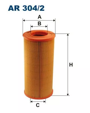 Luchtfilter FILTRON AR 304/2)