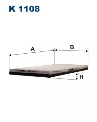Filter, cabinelucht FILTRON K 1108)