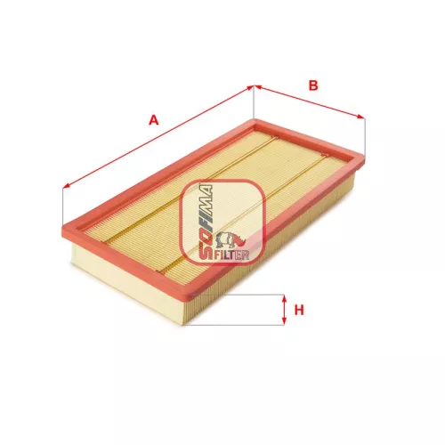 Air Filter SOFIMA S 1302 A)