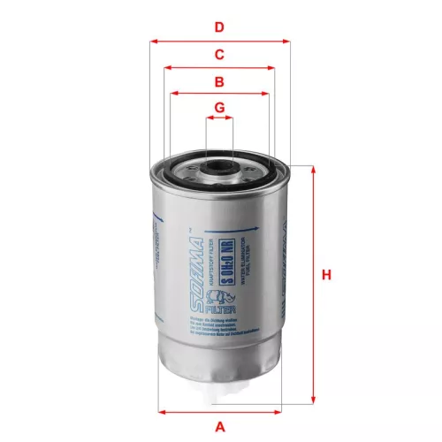 Fuel Filter SOFIMA S 0H2O NR)