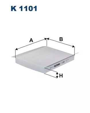 Filter, cabinelucht FILTRON K 1101)