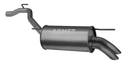 Achterdemper ASMET FO074080)