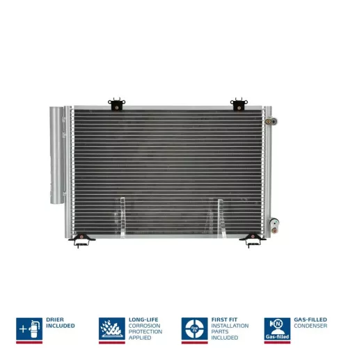 Condensor, airconditioning NISSENS 94581)