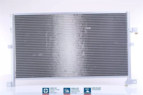 Condensor, airconditioning NISSENS 94586)