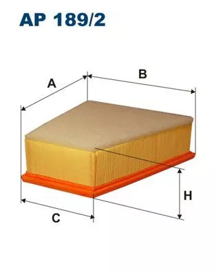 Air Filter FILTRON AP 189/2)