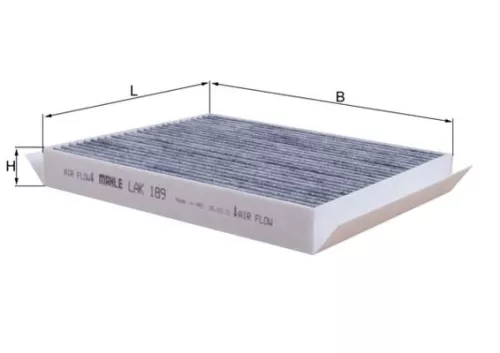 Filter, cabinelucht KNECHT LAK 189)