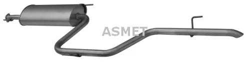 Achterdemper ASMET 02.036)