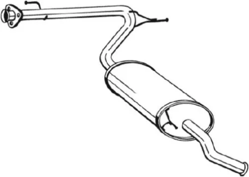 Achterdemper BOSAL 281-093)