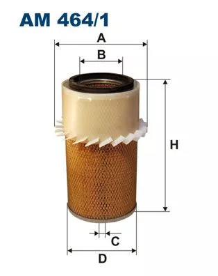 Air Filter FILTRON AM 464/1)
