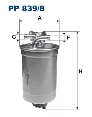 Fuel Filter FILTRON PP 839/8)