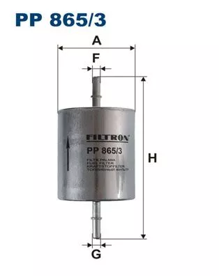 Fuel Filter FILTRON PP 865/3)