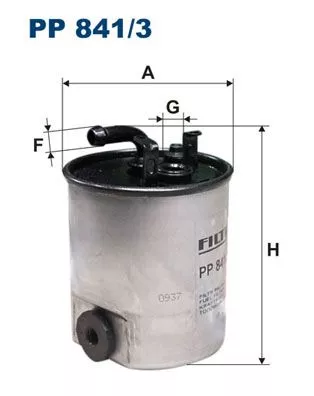 Fuel Filter FILTRON PP 841/3)