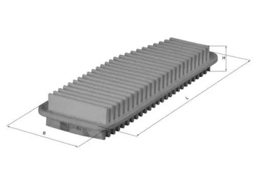 Luchtfilter KNECHT LX 1611)