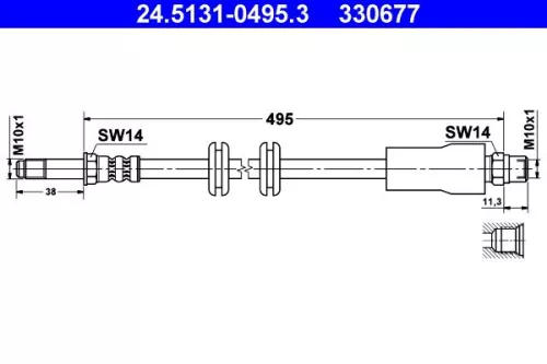 Remslang ATE 24.5131-0495.3)