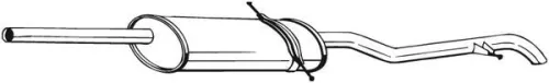 Achterdemper BOSAL 282-061)