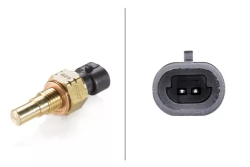 Sensor, coolant temperature HELLA 6PT 009 107-271)