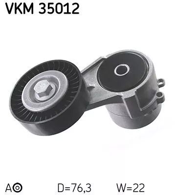 Riemspanner, V-geribbelde riem SKF VKM 35012)