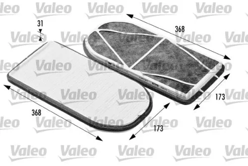 Filter, cabinelucht VALEO 698470)