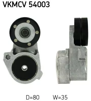 Riemspanner, V-geribbelde riem SKF VKMCV 54003)