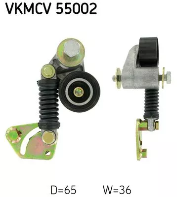 Riemspanner, V-geribbelde riem SKF VKMCV 55002)