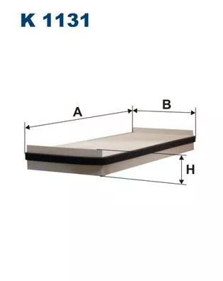 Filter, cabinelucht FILTRON K 1131)