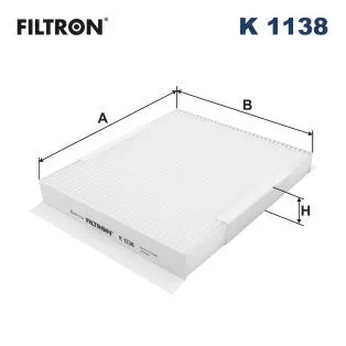 Filter, cabinelucht FILTRON K 1138)