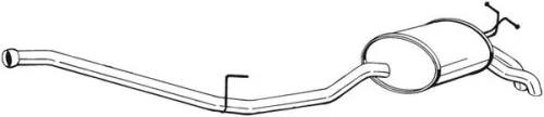 Achterdemper BOSAL 287-087)