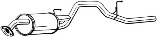Achterdemper BOSAL 281-087)